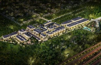Phối cảnh tổng thể dự án nhà phố biệt thự Verosa Park Khang Điền