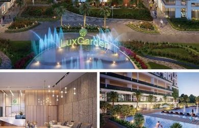 Cần mua căn hộ quận 7 nên lựa chọn Lux Garden bởi có 3 mặt giáp sông, view đẹp và độc đáo